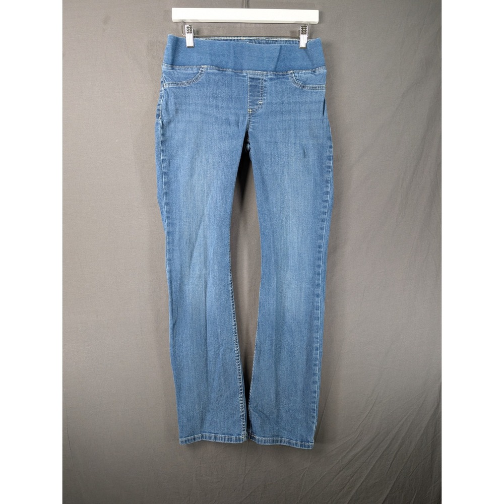 Wrangler Bootcut Pull On Jeans Womens Size‎ 5x34 Blue Denim